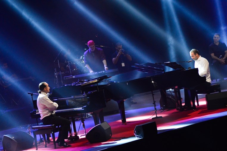 The Piano Duel at Beirut Holidays